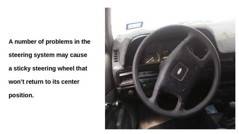 common steering wheel problems
