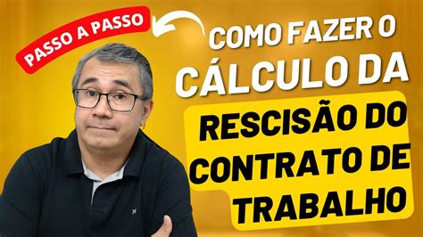 como calcular rescisão de contrato de trabalho intermitente