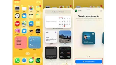 como colocar widgets no iphone