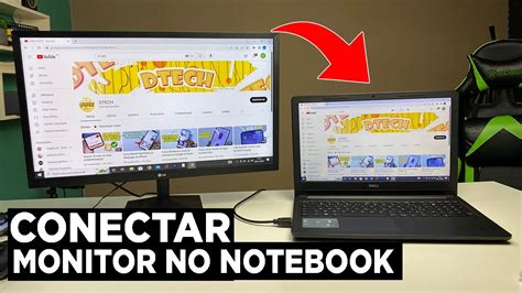 como conectar o notebook no monitor com cabo hdmi
