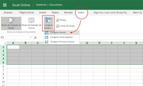 como congelar a celula do excel