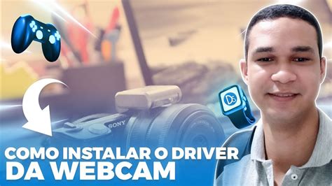 como instalar webcam externa no notebook