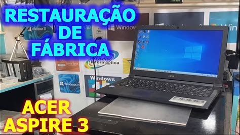 como resetar notebook acer aspire