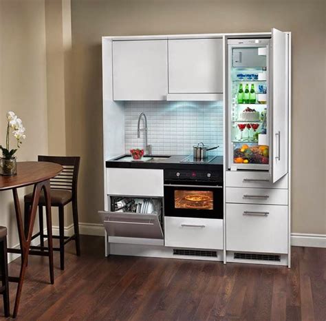 compact kitchens for small spaces