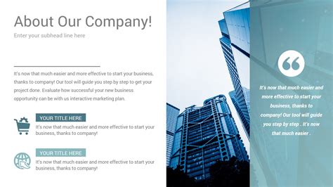 company profile powerpoint presentation examples