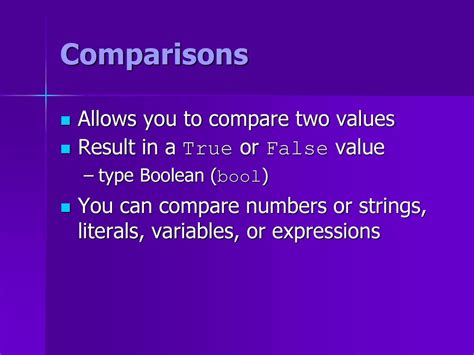compare two values online