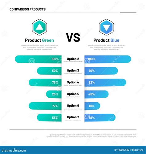comparison table concept