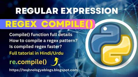 compile function in regular expression python