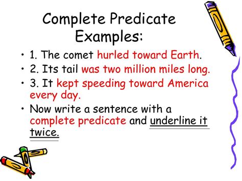 complete predicate examples pdf