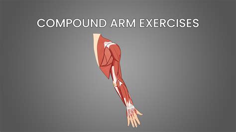 compound arm exercises at home