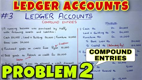compound journal entry questions class 11