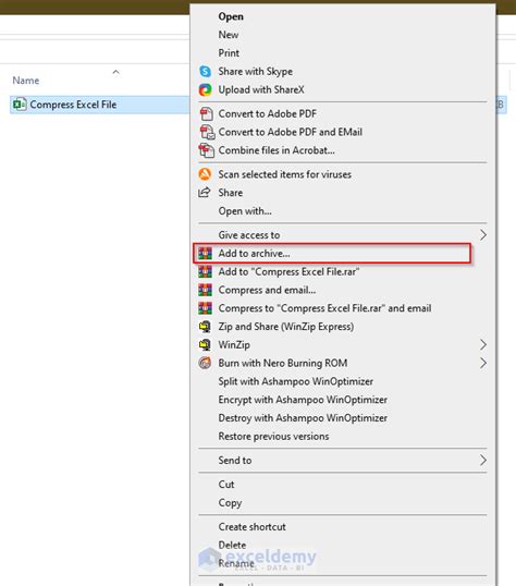 compress excel file more than 100mb