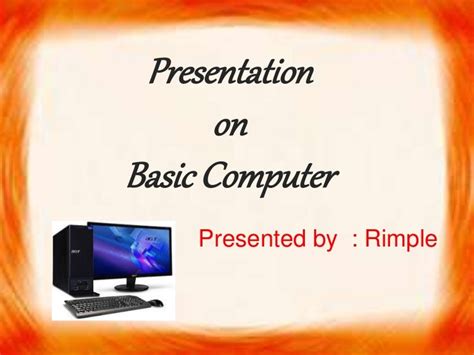 computer presentation topics for students pdf