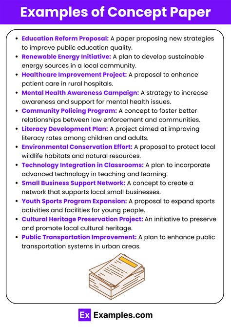 concept paper project proposal example for students