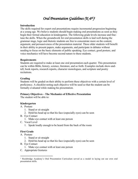 conference oral presentation guidelines