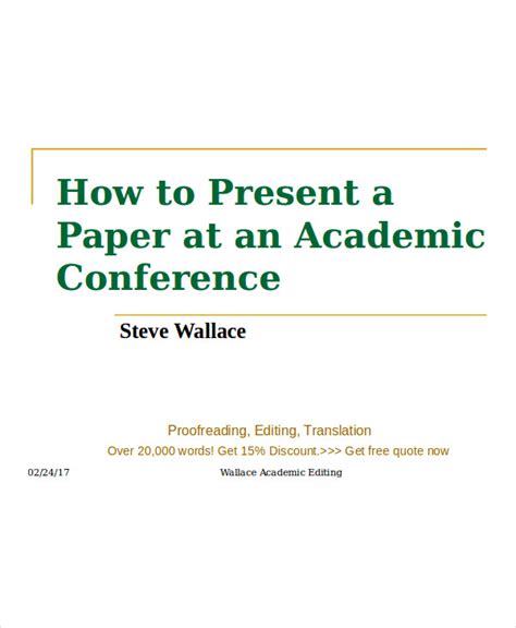 conference paper presentation ppt example