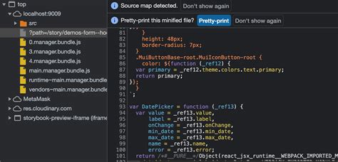 config module rules push storybook