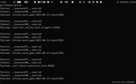 config set notify-keyspace-events ex
