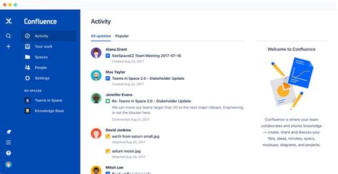 confluence like open source