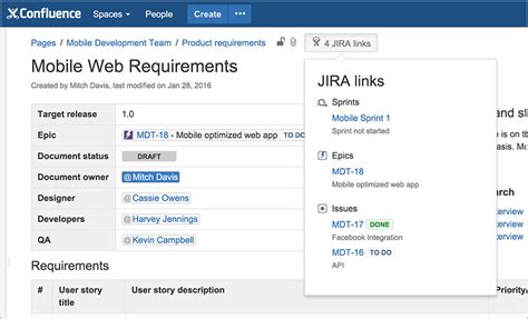 confluence or jira