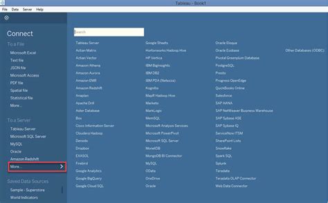 connect excel to tableau server data source