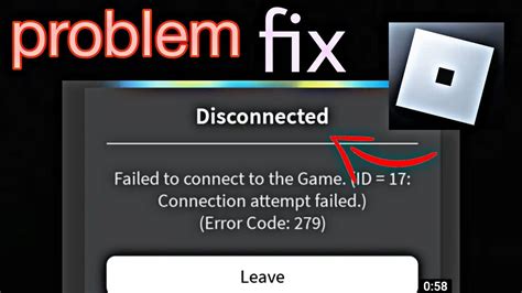 connection attempt failed roblox mobile