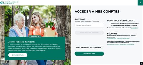 connexion crédit agricole en ligne