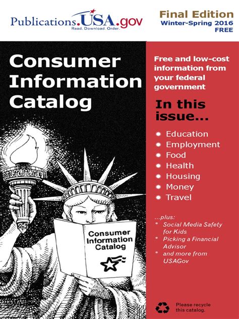 Consumer Information Catalog