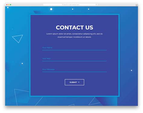 contact form html css example