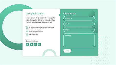 contact form html css javascript codepen
