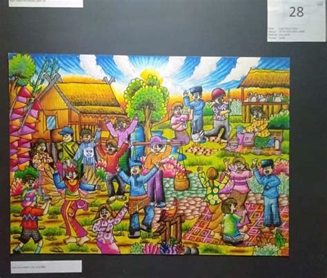 contoh gambar bercerita untuk lomba fls2n