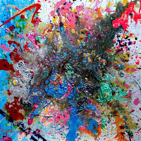 contoh lukisan abstrak