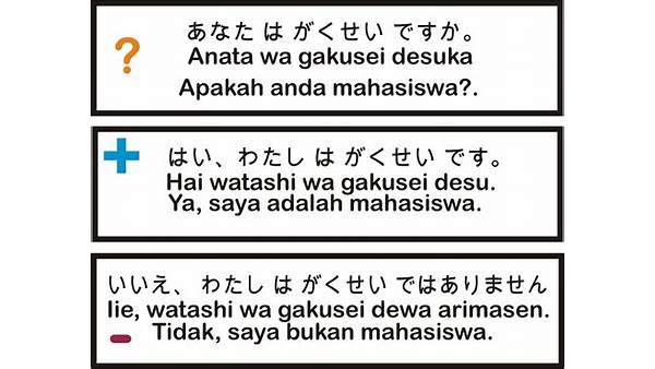 Contoh Pola Kalimat Sederhana Bahasa Jepang