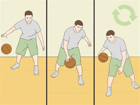 control dribble bola basket