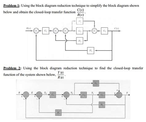 control system block diagram reduction problems pdf