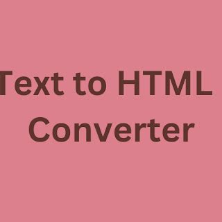 convert copied text to html
