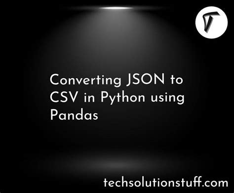convert csv file to json python pandas