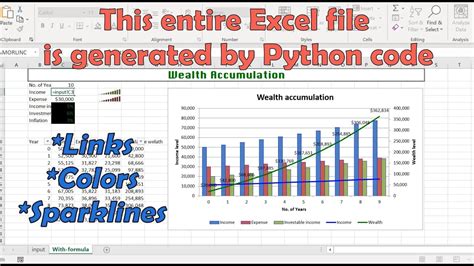 convert excel formulas to python code