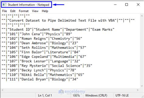 convert excel to pipe delimited text file mac