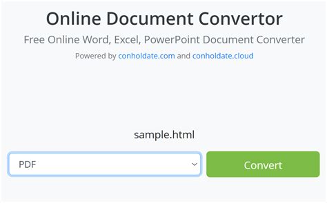 convert html code to pdf online