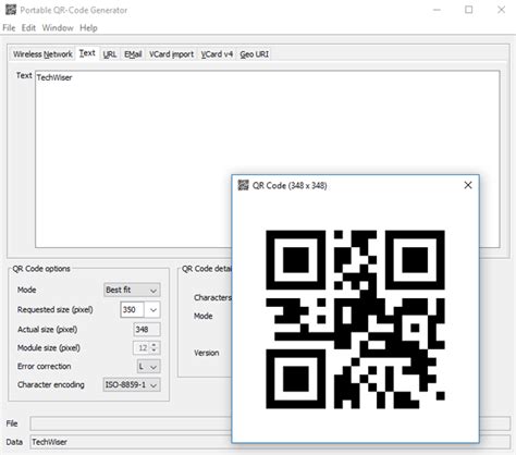 convert image to qr code offline