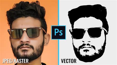 convert image to vector graphics photoshop