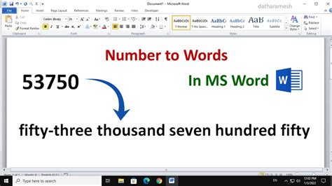 convert number to words microsoft code