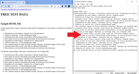 convert plain text to html python