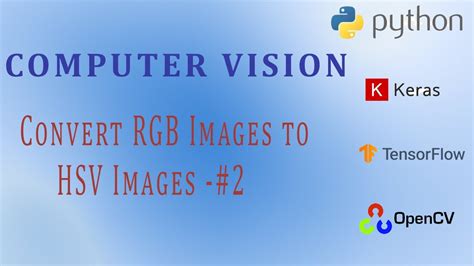 convert rgb to hsv python opencv