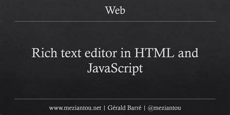 convert rich text to html javascript