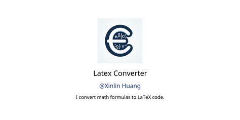 convert text to latex code