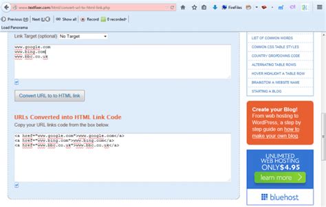 convert url to html
