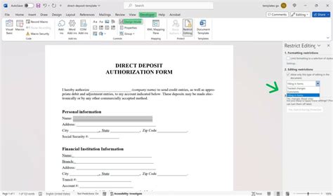 convert word document to form fillable