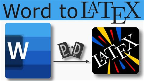 convert word document to latex code